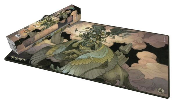 Ultimate Guard: Play-Mat "Reality Fracture" - Sphinx of False Conclusions (61 x 35 cm) - detailopname