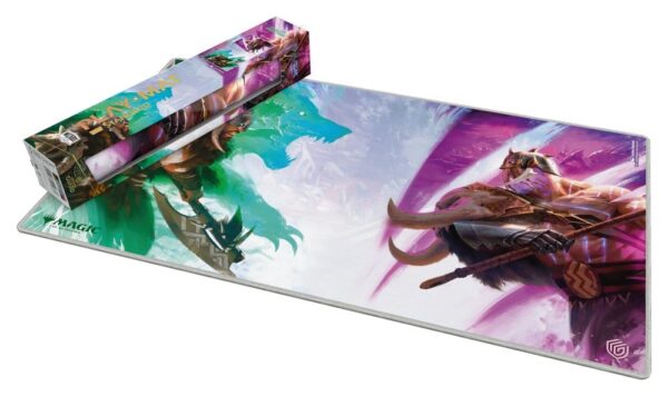 Ultimate Guard: Play-Mat "Reality Fracture" - Way of the Wildspeaker / Way of the Deathbringer (61 x 35 cm) - detailopname