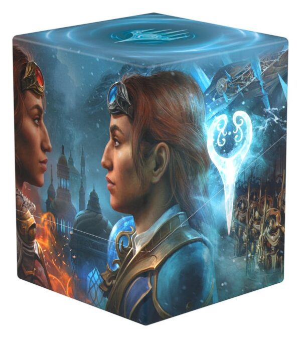 Ultimate Guard: Return to Earth Boulder 100+ "Reality Fracture" - Way of the Pyromancer / Way of the Cryomancer (voor 100 kaarten) - in gebruik