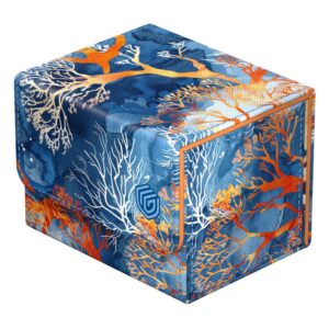 Ultimate Guard: Sidewinder 100+ Xenoskin 2025 Exclusive "Coral Places" - Fiery Reef (voor 100 kaarten) - productfoto