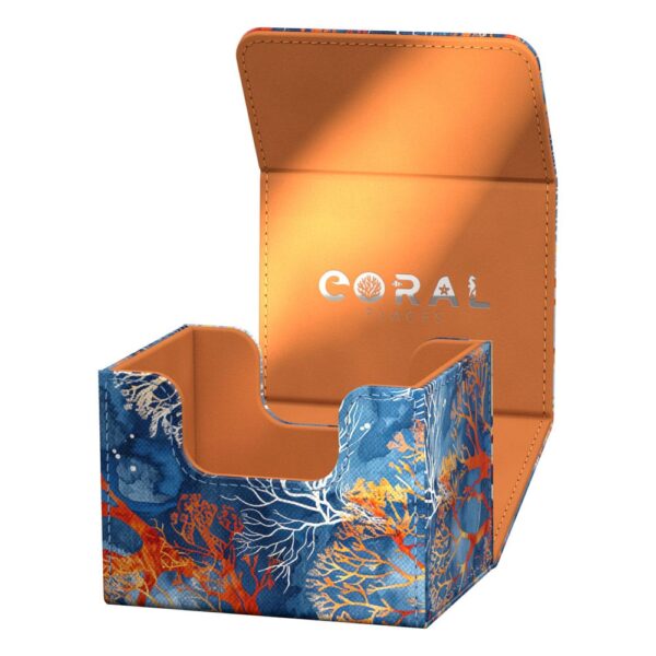 Ultimate Guard: Sidewinder 100+ Xenoskin 2025 Exclusive "Coral Places" - Fiery Reef (voor 100 kaarten) - detail Xenoskin