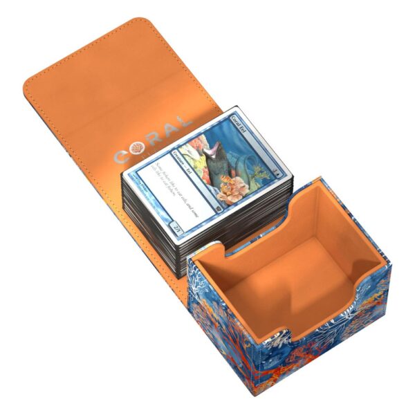 Ultimate Guard: Sidewinder 100+ Xenoskin 2025 Exclusive "Coral Places" - Fiery Reef (voor 100 kaarten) - magneetsluiting