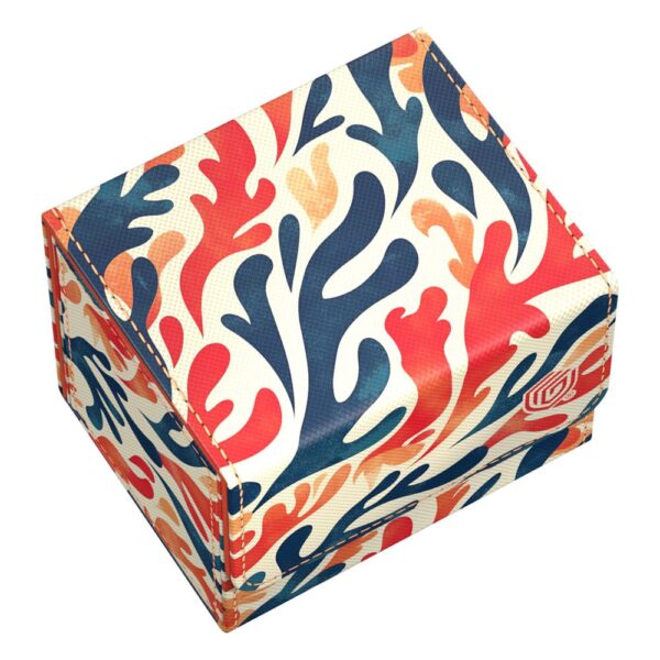 Ultimate Guard: Sidewinder 100+ Xenoskin 2025 Exclusive "Coral Places" - Mellow Sea (voor 100 kaarten) - zijkant met opening