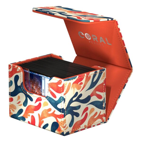 Ultimate Guard: Sidewinder 100+ Xenoskin 2025 Exclusive "Coral Places" - Mellow Sea (voor 100 kaarten) - microvezel binnenzijde