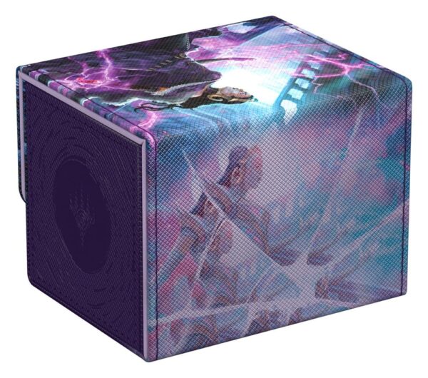 Ultimate Guard: Sidewinder 100+ Xenoskin "Reality Fracture" - Liliana, Callous Necromancer (voor 100 kaarten) - detailopname