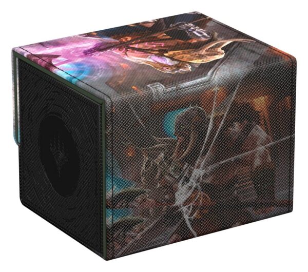 Ultimate Guard: Sidewinder 100+ Xenoskin "Reality Fracture" - Garruk of the Veil (voor 100 kaarten) - detailopname