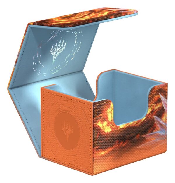 Ultimate Guard: Sidewinder 100+ Xenoskin "Reality Fracture" - Chandra, Torch of Defiance (voor 100 kaarten) - zijaanzicht