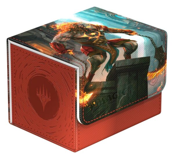 Ultimate Guard: Sidewinder 100+ Xenoskin "Reality Fracture" - Ajani, Path of Vengeance (voor 100 kaarten) - vooraanzicht