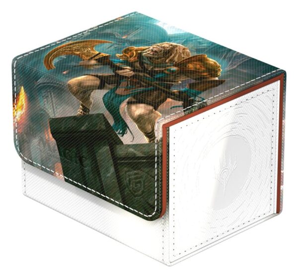 Ultimate Guard: Sidewinder 100+ Xenoskin "Reality Fracture" - Ajani, Counterattack Leader (voor 100 kaarten) - productfoto