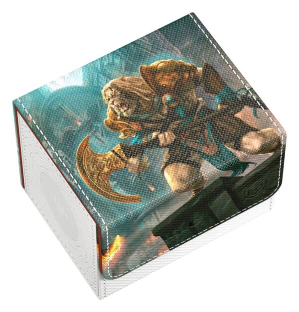 Ultimate Guard: Sidewinder 100+ Xenoskin "Reality Fracture" - Ajani, Counterattack Leader (voor 100 kaarten) - geopend