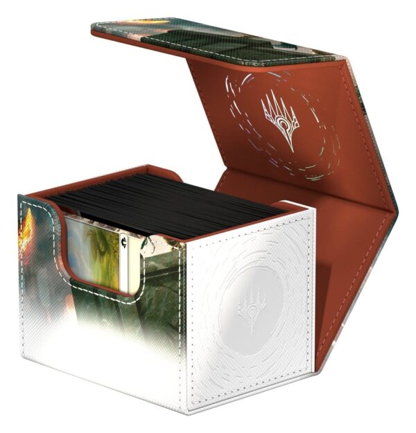 Ultimate Guard: Sidewinder 100+ Xenoskin "Reality Fracture" - Ajani, Counterattack Leader (voor 100 kaarten) - sfeerbeeld