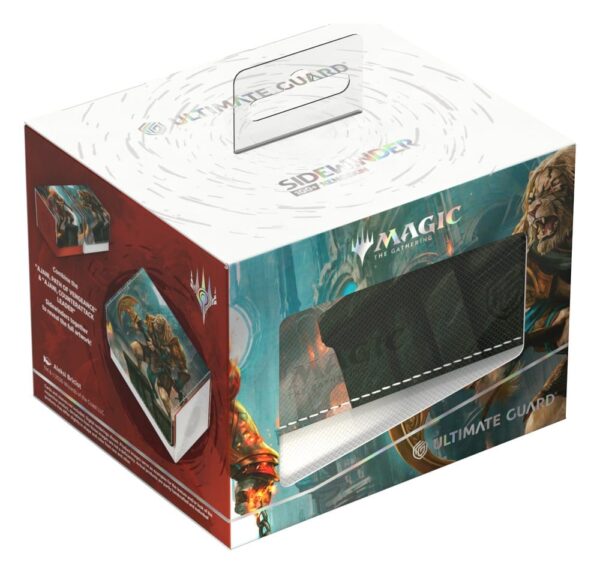 Ultimate Guard: Sidewinder 100+ Xenoskin "Reality Fracture" - Ajani, Counterattack Leader (voor 100 kaarten) - detail 3
