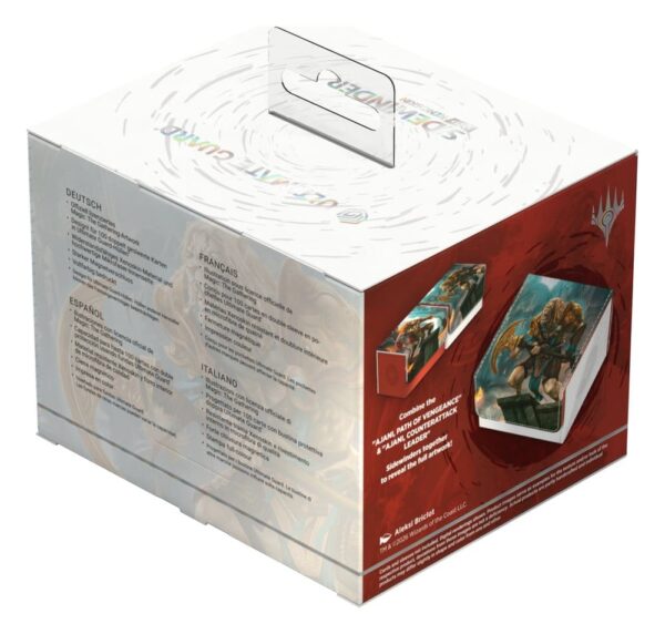 Ultimate Guard: Sidewinder 100+ Xenoskin "Reality Fracture" - Ajani, Counterattack Leader (voor 100 kaarten) - detail 4