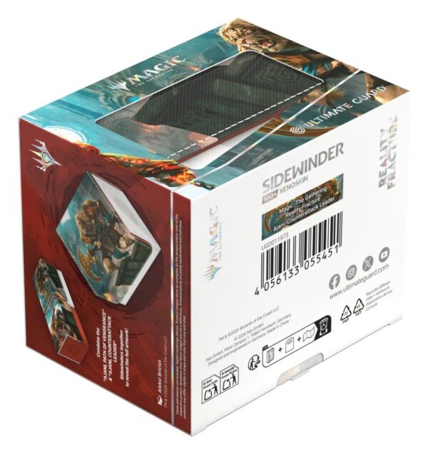 Ultimate Guard: Sidewinder 100+ Xenoskin "Reality Fracture" - Ajani, Counterattack Leader (voor 100 kaarten) - detail 5