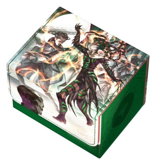Ultimate Guard: Sidewinder 100+ Xenoskin "Reality Fracture" - Vraska, Petrifying Assassin (voor 100 kaarten) - achterzijde
