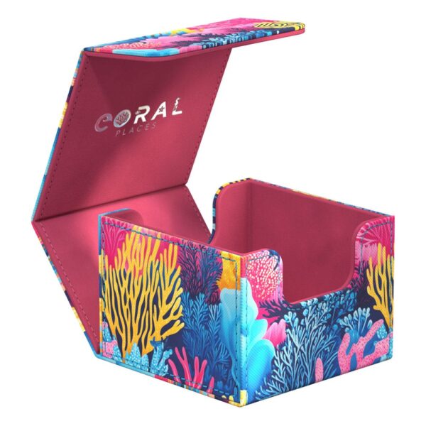 Ultimate Guard: Sidewinder 133+ Xenoskin "Coral Places" - Coral Garden (voor 133 kaarten) - geopend