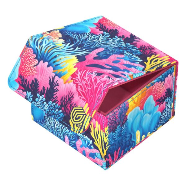 Ultimate Guard: Sidewinder 133+ Xenoskin "Coral Places" - Coral Garden (voor 133 kaarten) - verpakking achteraan