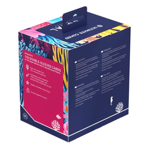 Ultimate Guard: Sidewinder 133+ Xenoskin "Coral Places" - Coral Garden (voor 133 kaarten) - sfeerbeeld