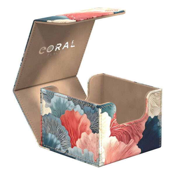 Ultimate Guard: Sidewinder 133+ Xenoskin "Coral Places" - Reef Flowers (voor 133 kaarten) - geopend