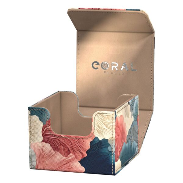 Ultimate Guard: Sidewinder 133+ Xenoskin "Coral Places" - Reef Flowers (voor 133 kaarten) - detail Xenoskin