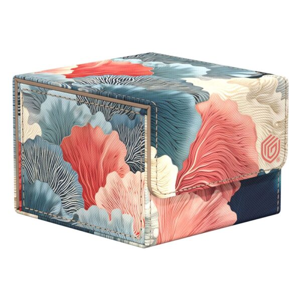 Ultimate Guard: Sidewinder 133+ Xenoskin "Coral Places" - Reef Flowers (voor 133 kaarten) - formaatvergelijking