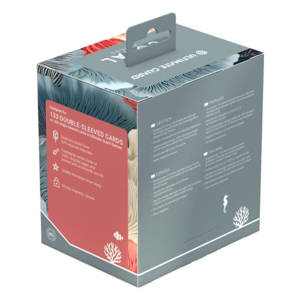 Ultimate Guard: Sidewinder 133+ Xenoskin "Coral Places" - Reef Flowers (voor 133 kaarten) - sfeerbeeld