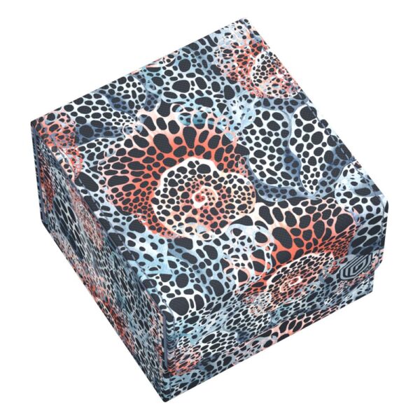 Ultimate Guard: Sidewinder 133+ Xenoskin "Coral Places" - Twilight Tide (voor 133 kaarten) - zijkant met opening