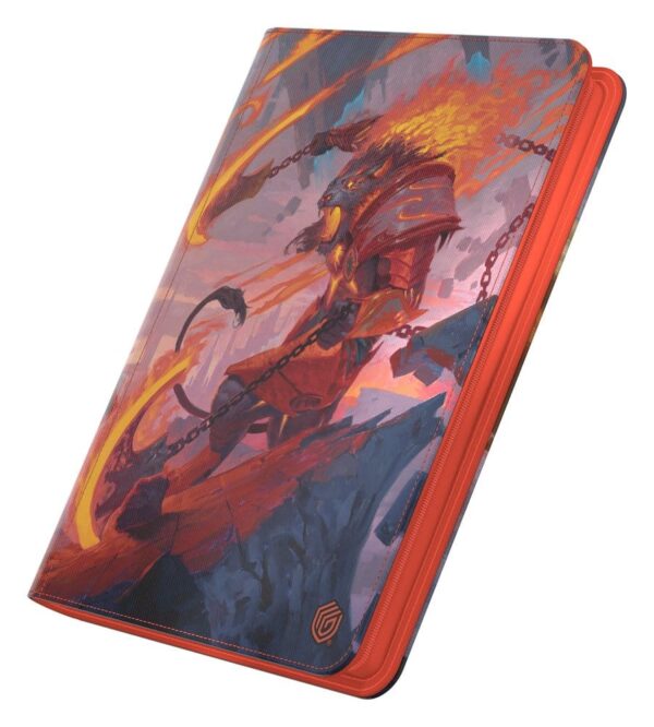 Ultimate Guard: Zipfolio 360 Xenoskin "Reality Fracture" - Ajani Resolute / Ajani Unrelenting (voor 360 kaarten) - productfoto