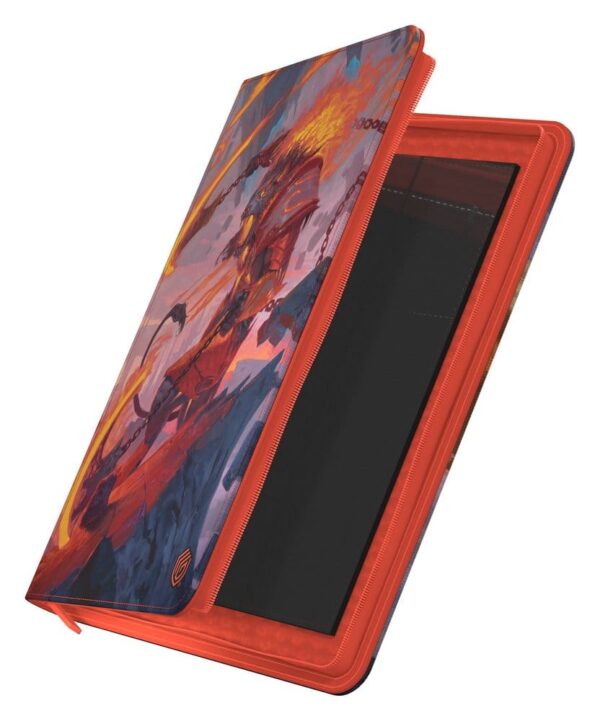 Ultimate Guard: Zipfolio 360 Xenoskin "Reality Fracture" - Ajani Resolute / Ajani Unrelenting (voor 360 kaarten) - vooraanzicht