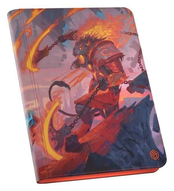 Ultimate Guard: Zipfolio 360 Xenoskin "Reality Fracture" - Ajani Resolute / Ajani Unrelenting (voor 360 kaarten) - achterzijde