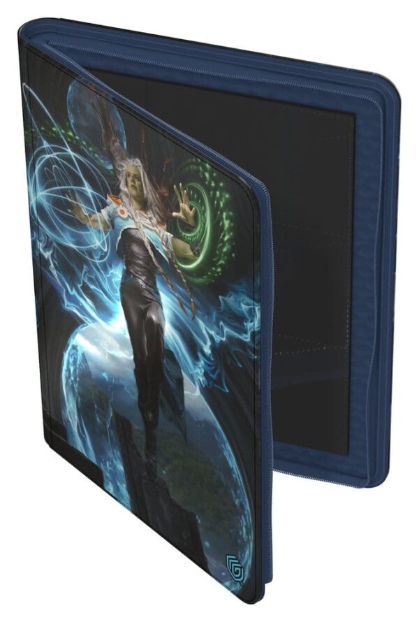 Ultimate Guard: Zipfolio 360 Xenoskin "Reality Fracture" - Jace, Reality Sculptor / Tam, the Possibility (voor 360 kaarten) - zijaanzicht
