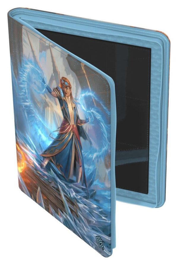 Ultimate Guard: Zipfolio 360 Xenoskin "Reality Fracture" - Chandra, Chill of Compliance / Chandra, Torch of Defiance (voor 360 kaarten) - zijaanzicht
