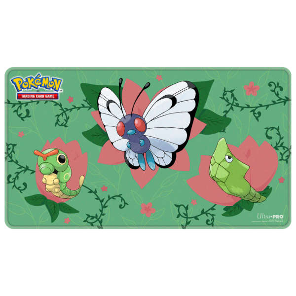 Ultra Pro: Caterpie Evolutions - Caterpie Evolutions - Playmat 61 x 35 cm - mat uitgerold