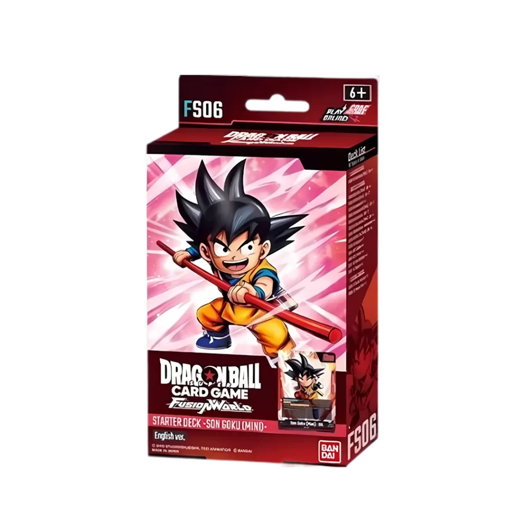 Dragon Ball Super Card Game Fusion World - Starter Deck FS06: Son Goku (Mini) (Inclusief 51 Kaarten en Booster Pack) - Engels - voorkant