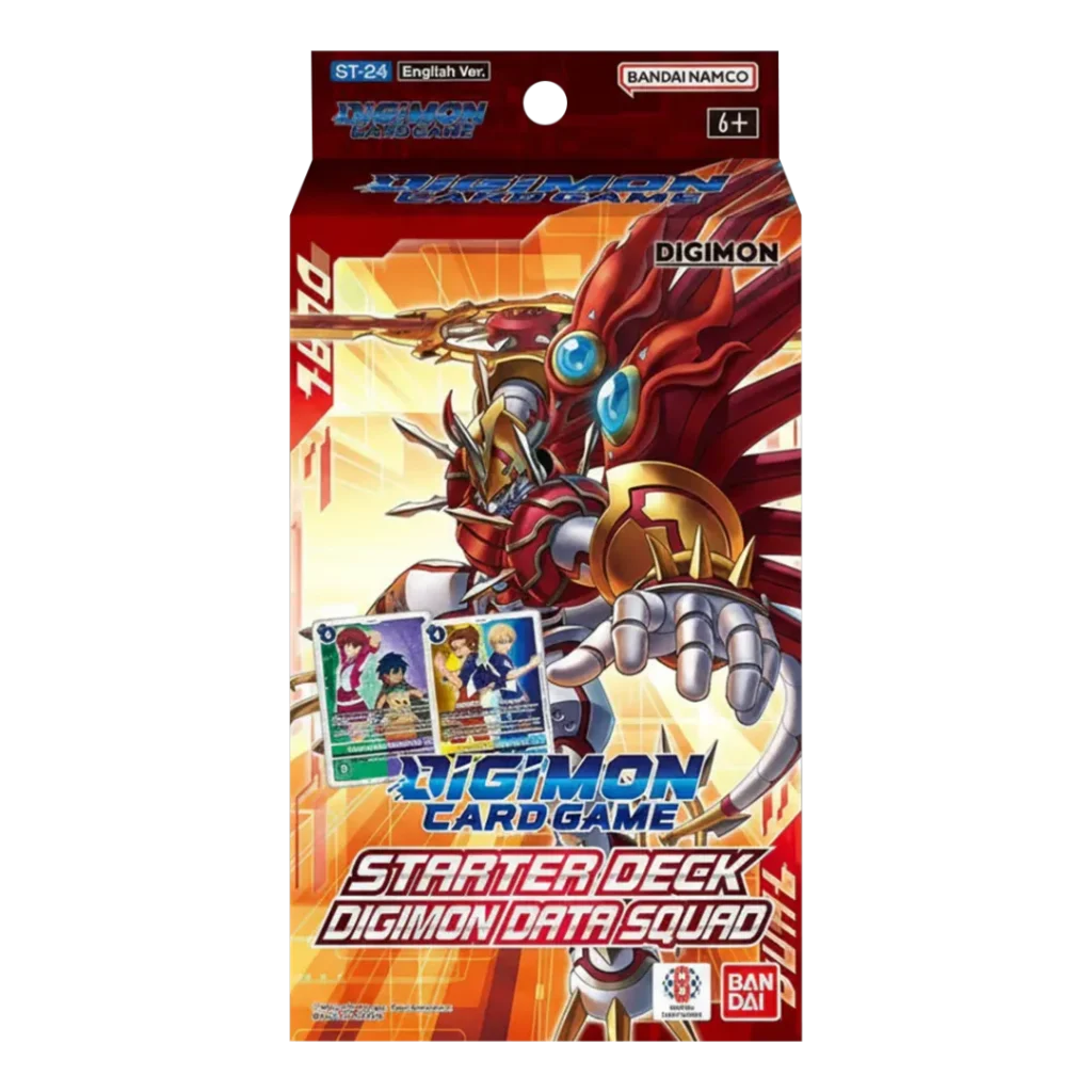 Digimon Card Game - Starter Deck ST24: Digimon Data Squad (Inclusief 54 Kaarten en 6 Bonuskaarten) - Engels - voorkant