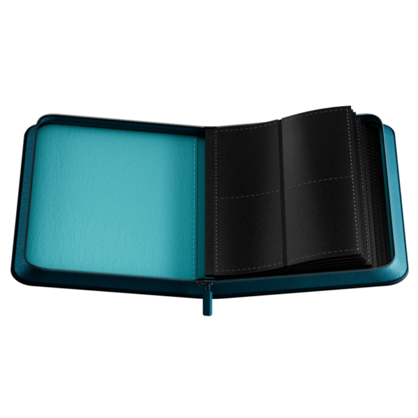 Gatherers' Tavern: DOMARU 4-Pocket Patch Binder - Cryptids Collection: Turquoise Loch - detailopname