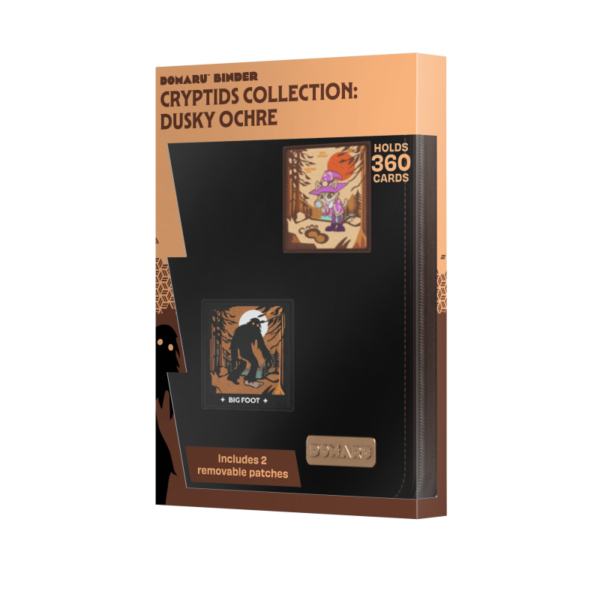 Gatherers' Tavern: DOMARU 9-Pocket Patch Binder - Cryptids Collection: Dusky Ochre - productfoto