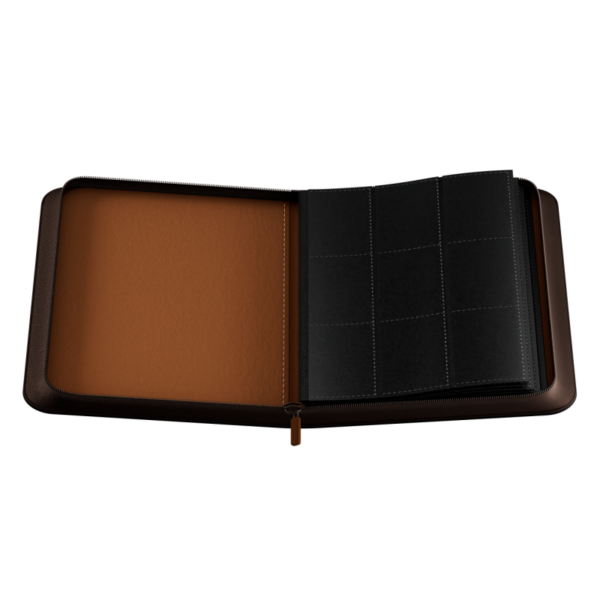 Gatherers' Tavern: DOMARU 9-Pocket Patch Binder - Cryptids Collection: Dusky Ochre - detailopname