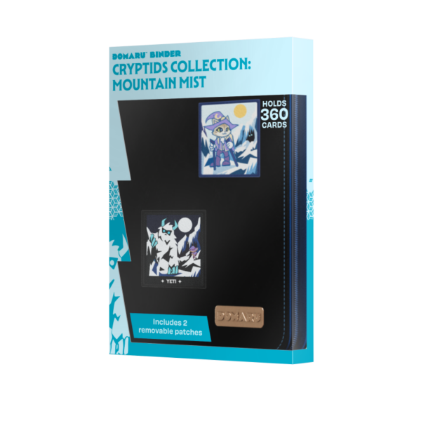 Gatherers' Tavern: DOMARU 9-Pocket Patch Binder - Cryptids Collection: Mountain Mist - productfoto