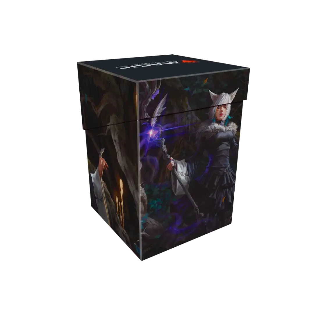 Ultra Pro: Magic: The Gathering - Final Fantasy - 100+ Deck Box: Y'shtola, Night's Blessed (Inclusief Deck Divider) - zijaanzicht