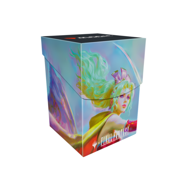 Ultra Pro: Magic: The Gathering - Final Fantasy - 100+ Deck Box: Terra, Herald of Hope (Inclusief Deck Divider) - deck box open met divider