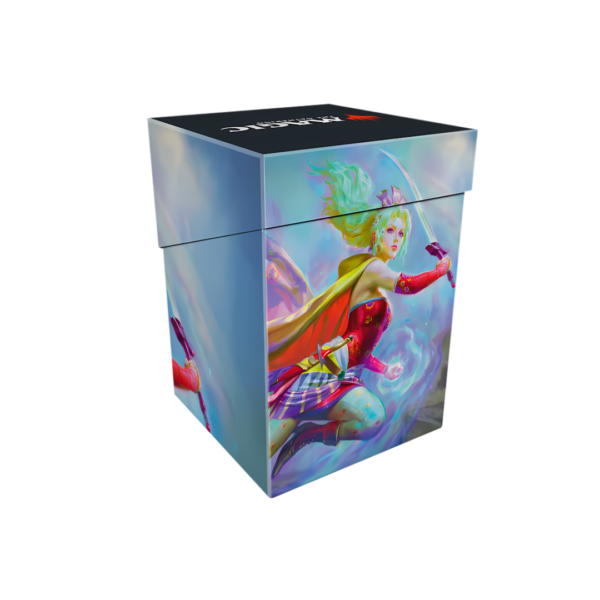 Ultra Pro: Magic: The Gathering - Final Fantasy - 100+ Deck Box: Terra, Herald of Hope (Inclusief Deck Divider) - zijaanzicht