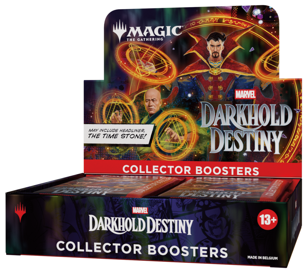 Magic: The Gathering - Marvel: Darkhold Destiny - Collector Booster Display (12 Boosters) (Engels) - display vooraan