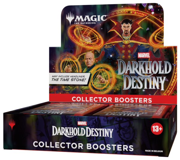 Magic: The Gathering - Marvel: Darkhold Destiny - Collector Booster Display (12 Boosters) (Engels) - display vooraan