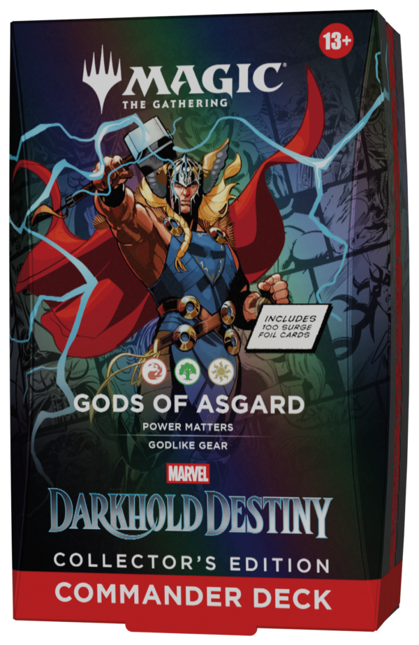 Magic: The Gathering - Marvel: Darkhold Destiny - Collector Commander Decks (4 stuks) (Engels) - de vier deckboxen