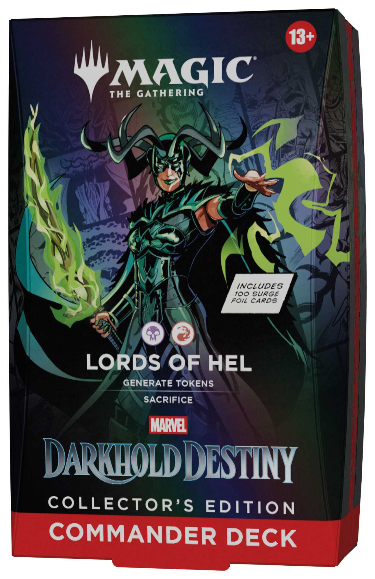 Magic: The Gathering - Marvel: Darkhold Destiny - Collector Commander Decks (4 stuks) (Engels) - zijaanzicht