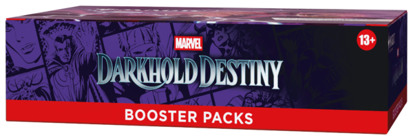 Magic: The Gathering - Marvel: Darkhold Destiny - Play Booster Display (30 Boosters) (Frans) - display zijkant