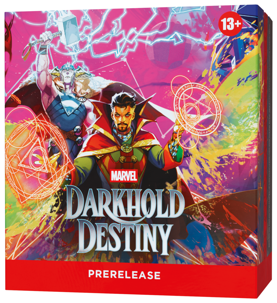 Magic: The Gathering - Marvel: Darkhold Destiny - Prerelease Pack (Inclusief 6x Play Boosters) (Engels) - verpakking vooraan